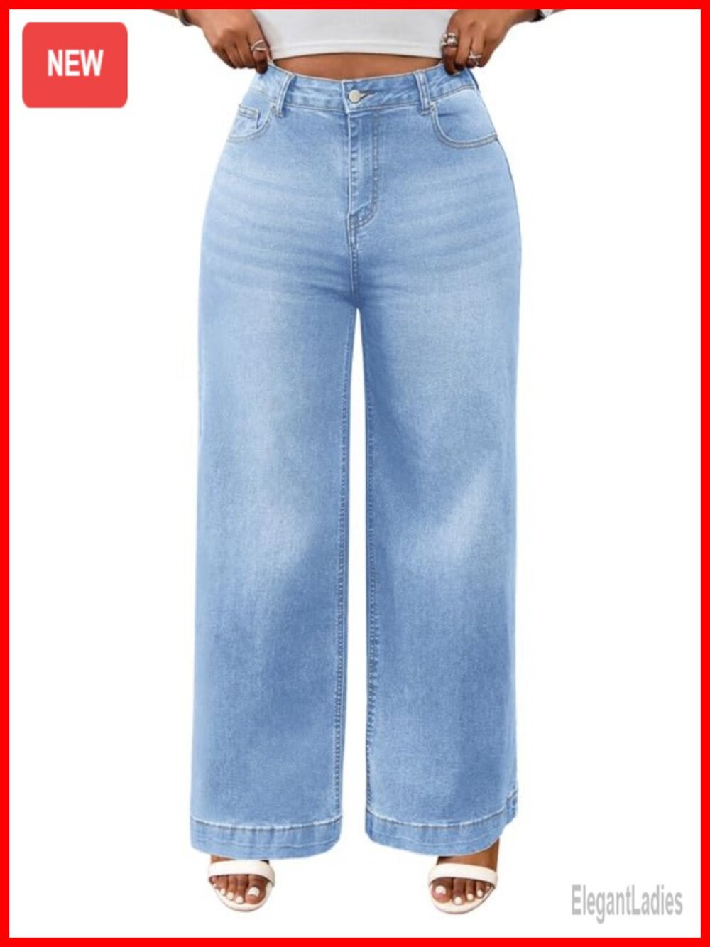 Women's High Waisted Super Stretchy Skinny Denim Work Jeans
